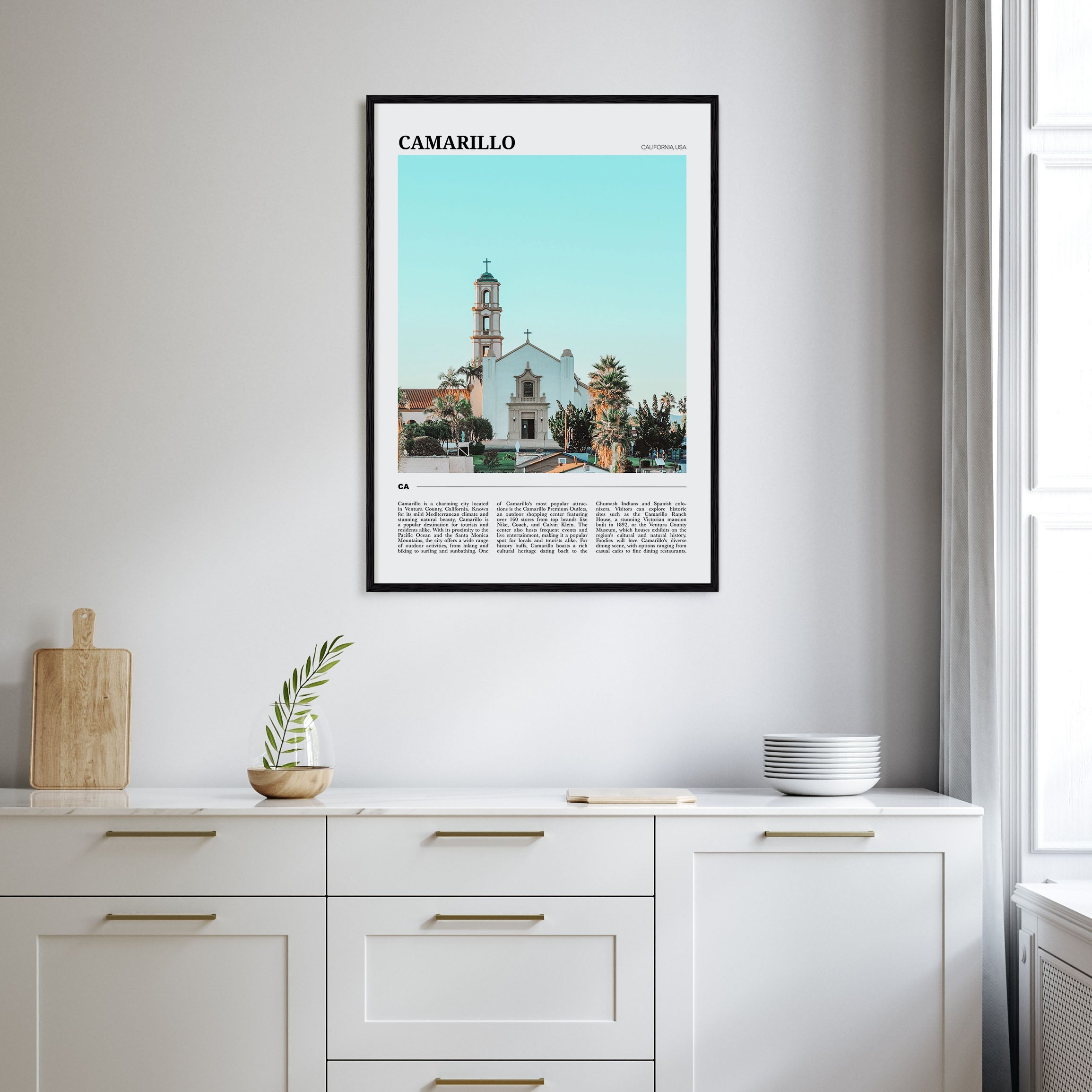 Camarillo Travel Color Poster