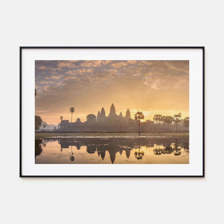 Cambodia Landscape Color Poster