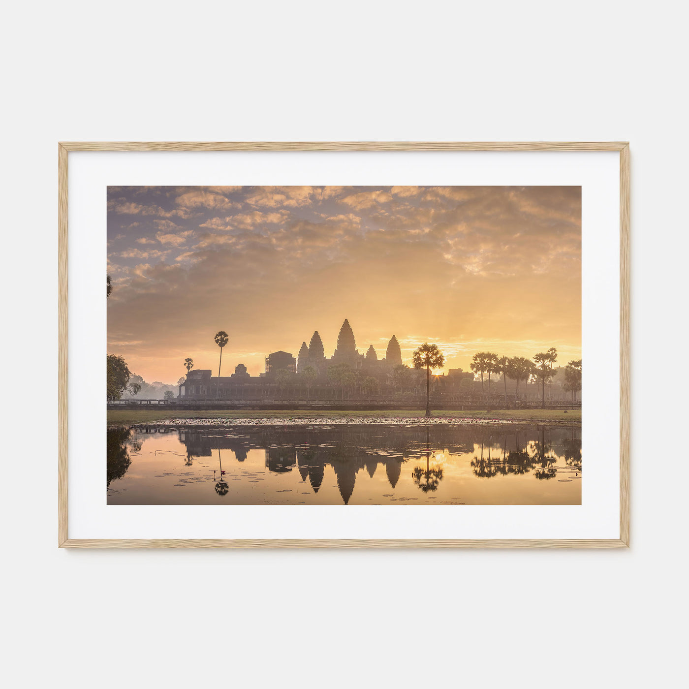 Cambodia Landscape Color Poster