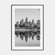 Cambodia Photo B&W Poster