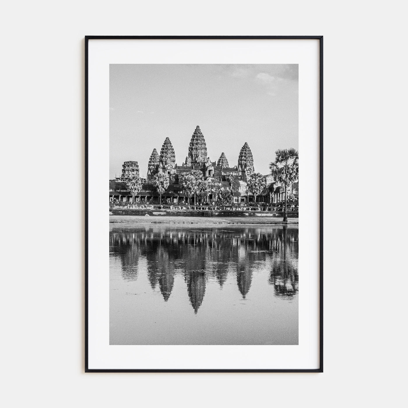 Cambodia Photo B&W Poster