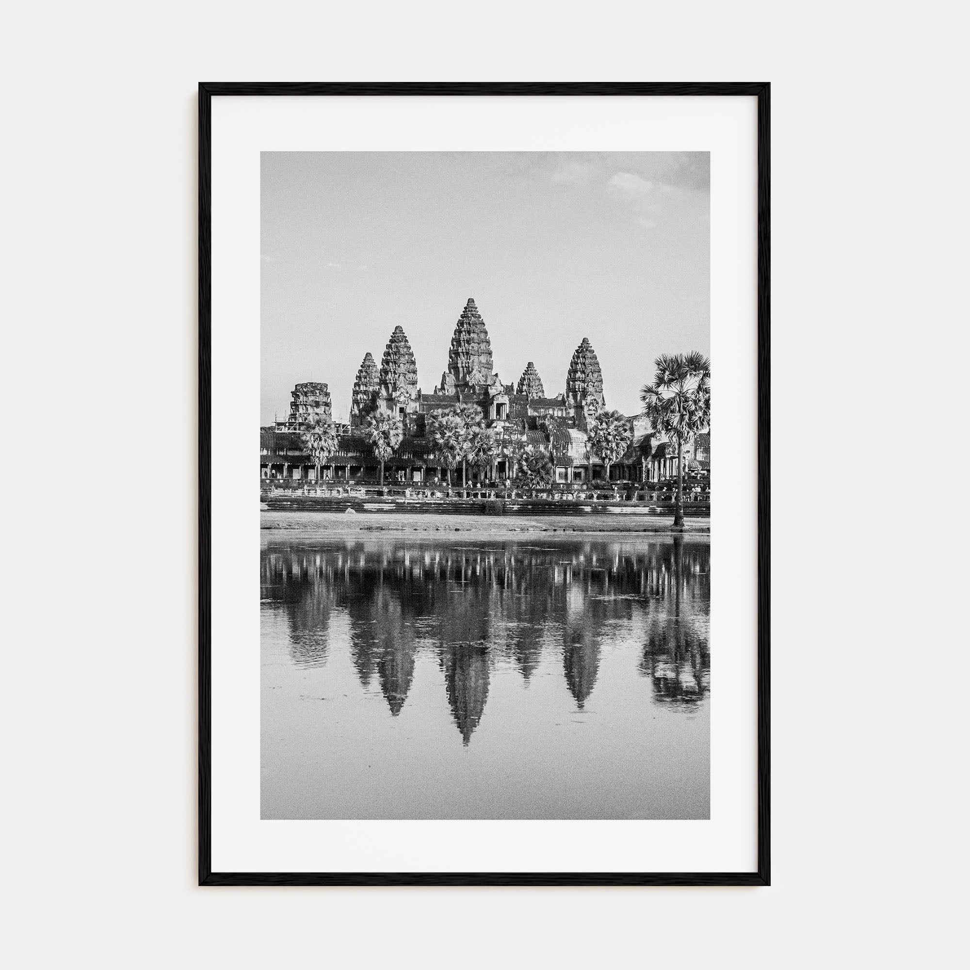 Cambodia Photo B&W Poster