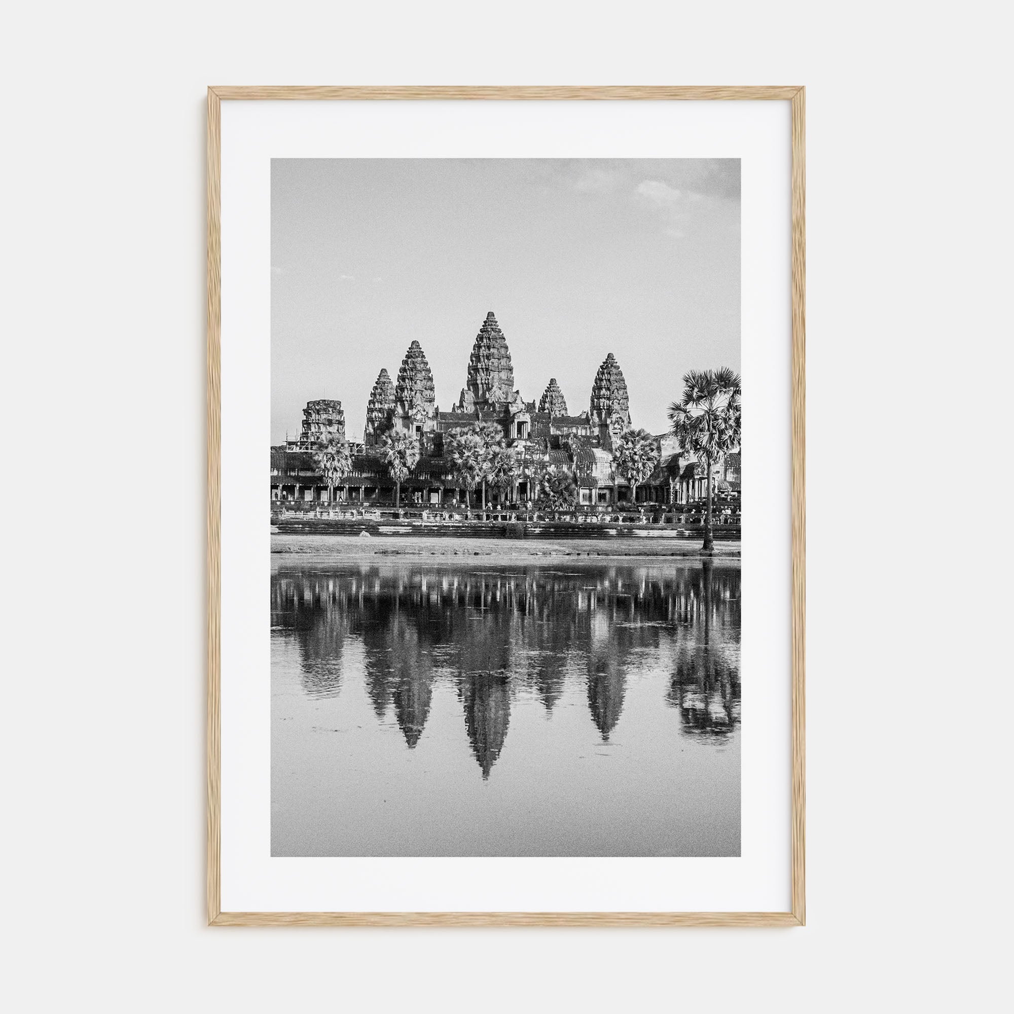 Cambodia Photo B&W Poster