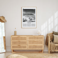 Cambodia Travel B&W No 2 Poster