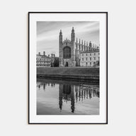 Cambridge, England Photo B&W Poster