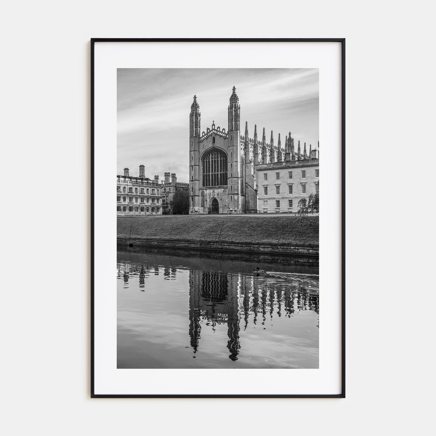 Cambridge, England Photo B&W Poster