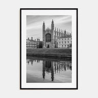 Cambridge, England Photo B&W Poster