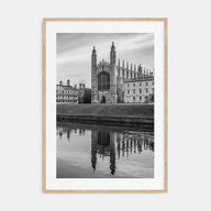 Cambridge, England Photo B&W Poster