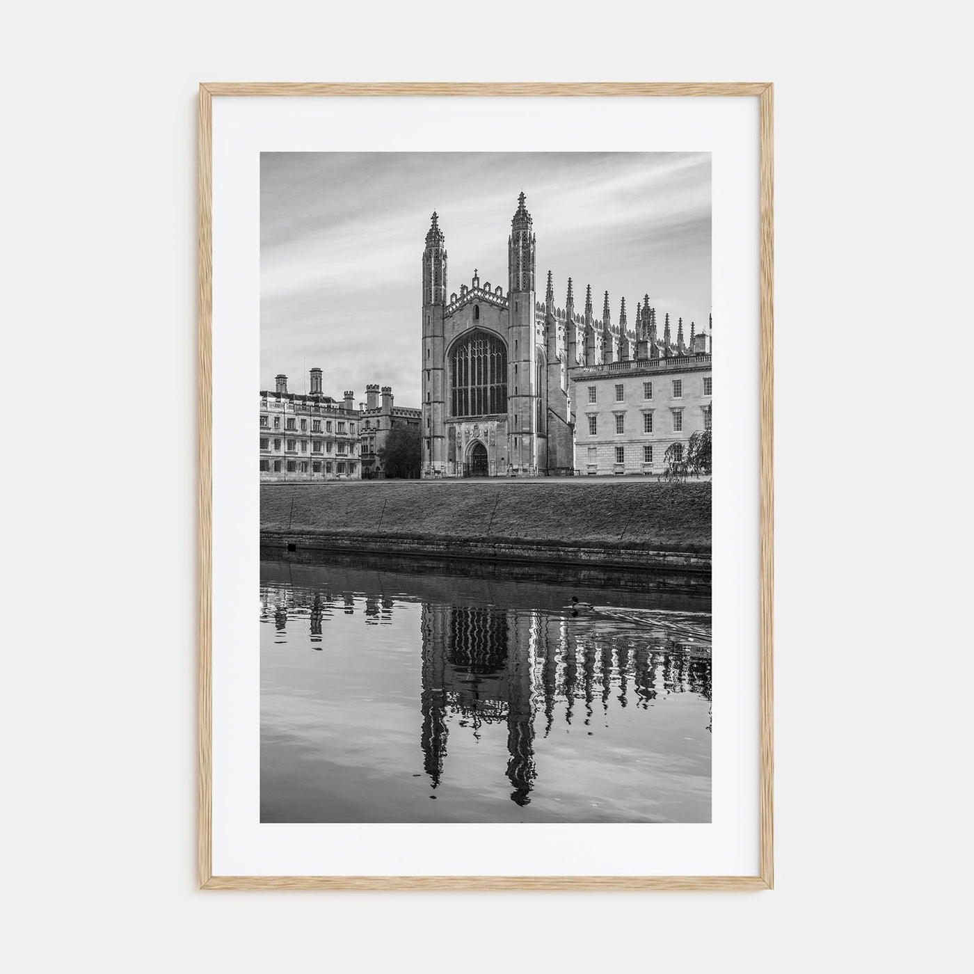 Cambridge, England Photo B&W Poster