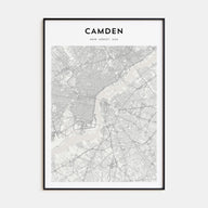 Camden Map Portrait Poster