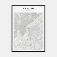 Camden Map Portrait Poster