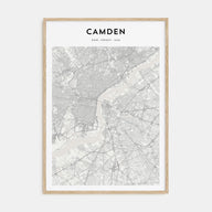 Camden Map Portrait Poster