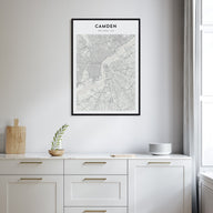 Camden Map Portrait Poster