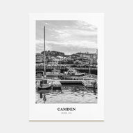 Camden Portrait B&W Poster