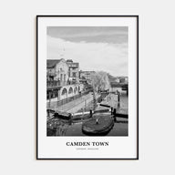 Camden Town Portrait B&W Poster