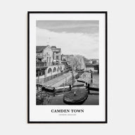 Camden Town Portrait B&W Poster