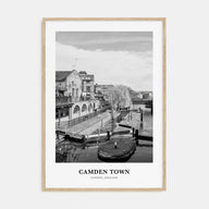 Camden Town Portrait B&W Poster