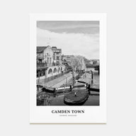 Camden Town Portrait B&W Poster