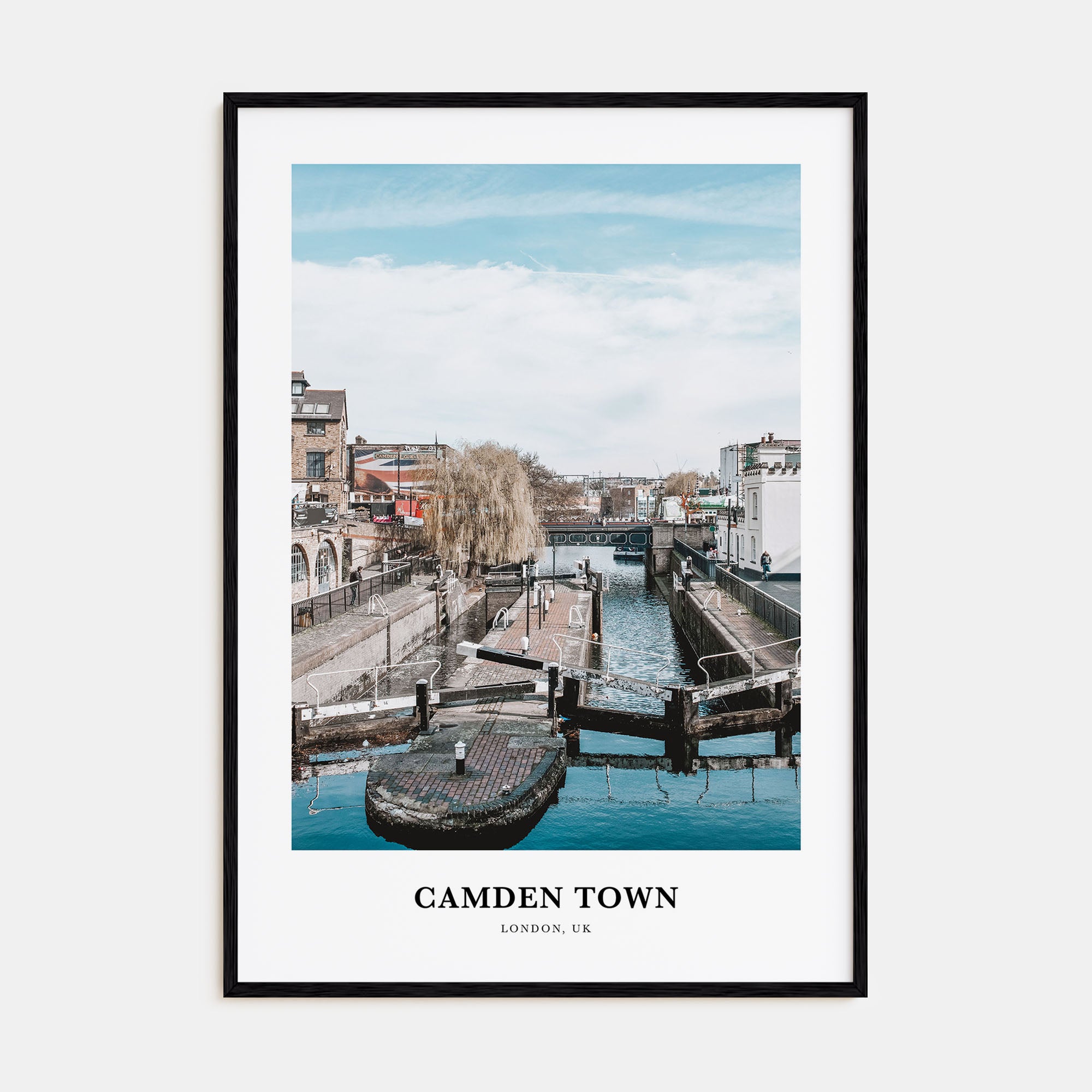 Camden Town Portrait Color Poster