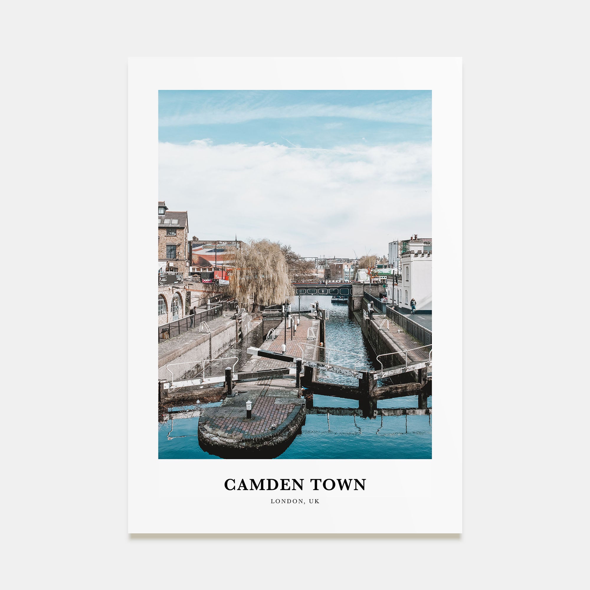 Camden Town Portrait Color Poster