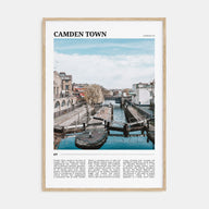 Camden Town Travel Color Poster