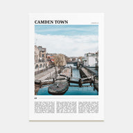 Camden Town Travel Color Poster