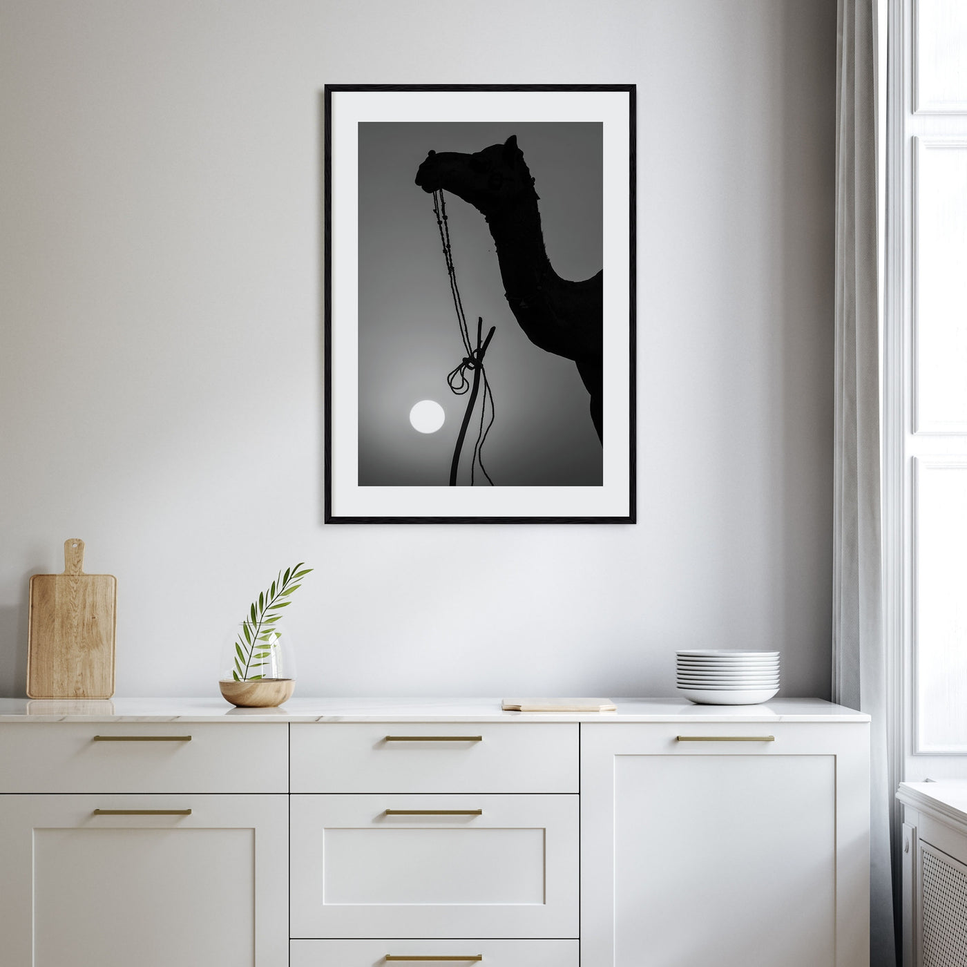 Camel Caravan Photo B&W No 1 Poster
