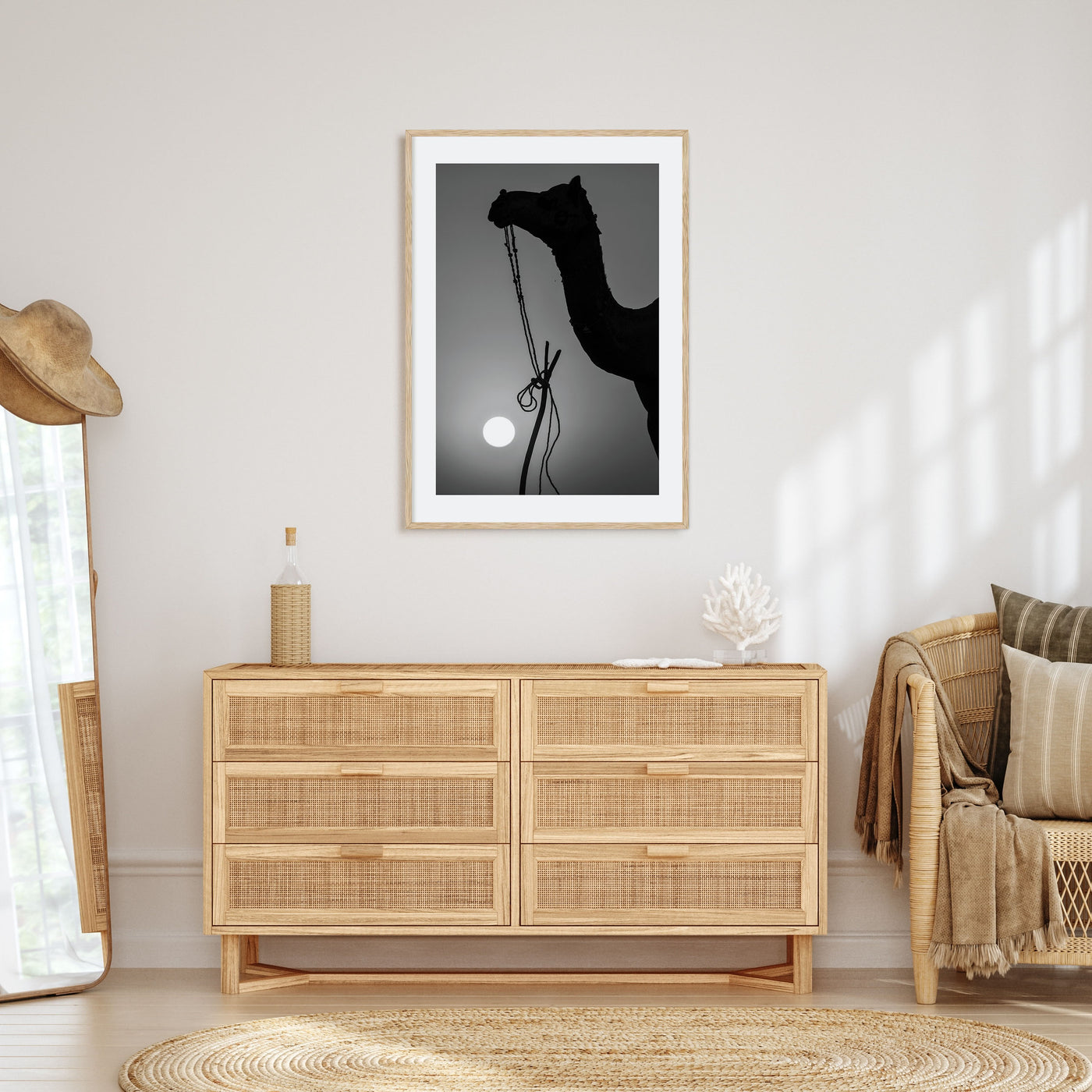 Camel Caravan Photo B&W No 1 Poster