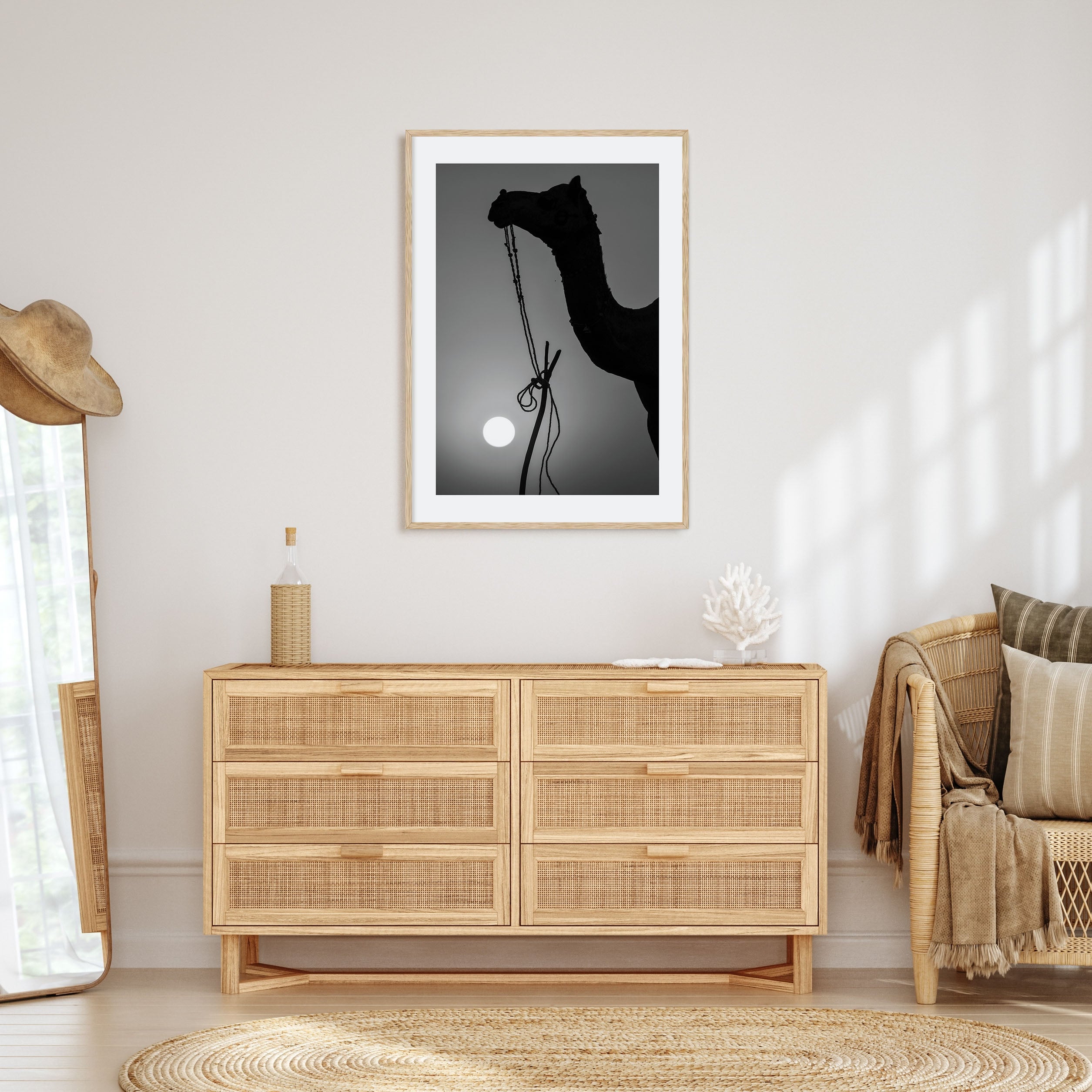 Camel Caravan Photo B&W No 1 Poster