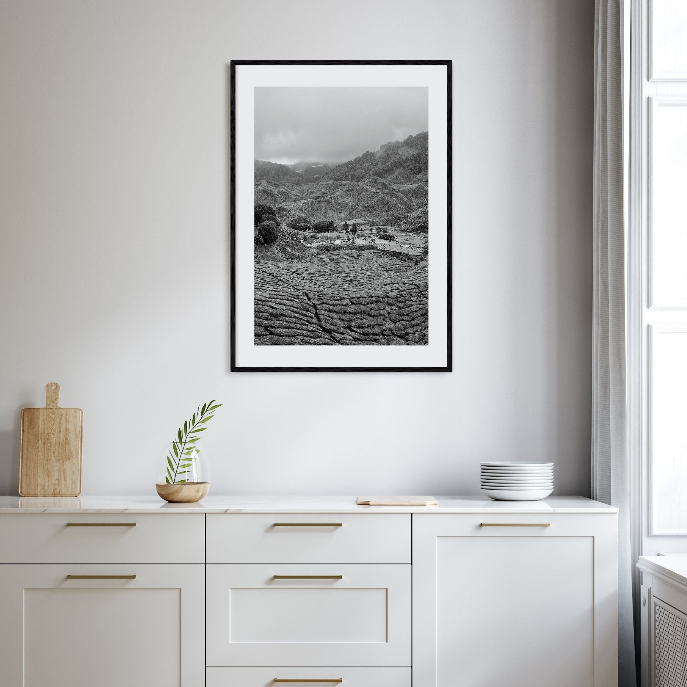 Cameroon Photo B&W Poster