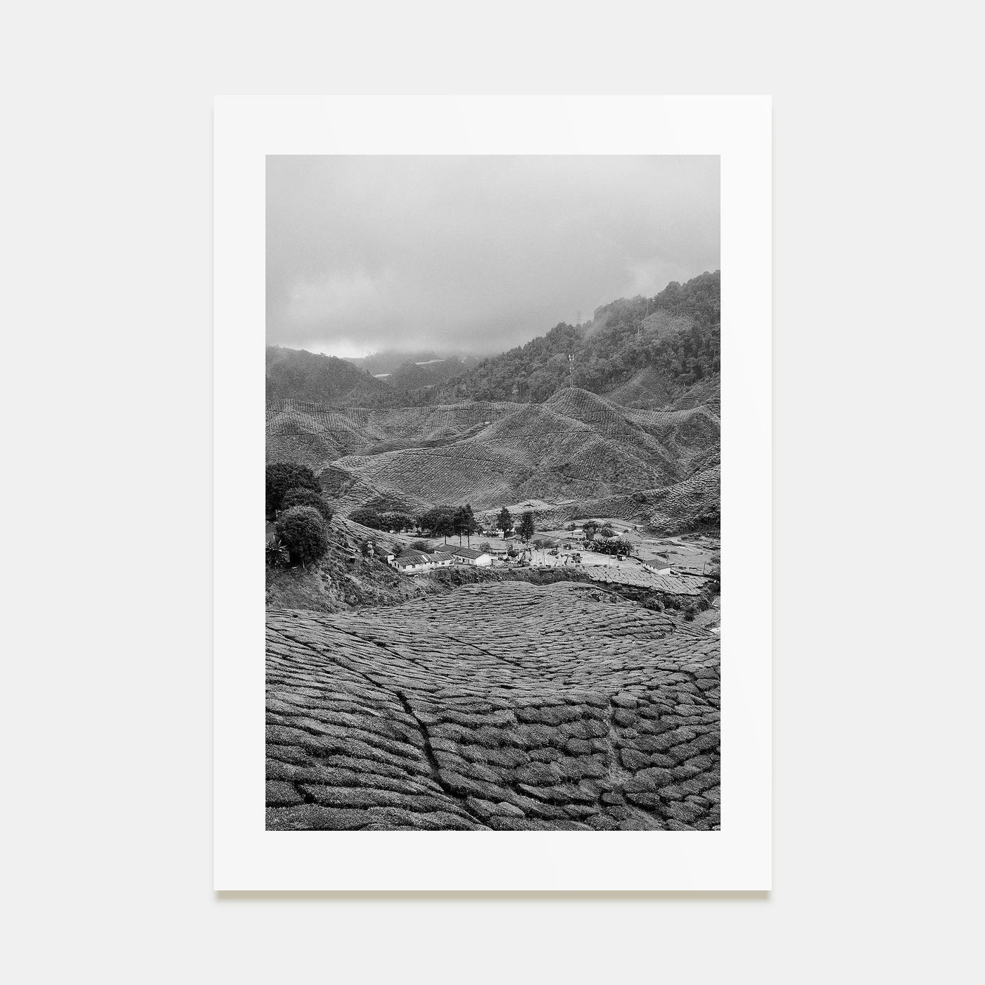 Cameroon Photo B&W Poster