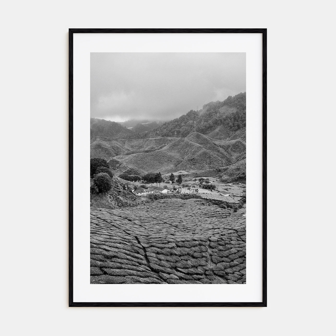 Cameroon Photo B&W Poster