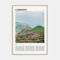 Cameroon Travel Color Poster