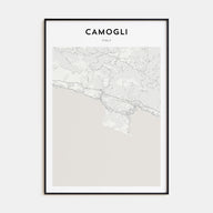 Camogli Map Portrait Poster