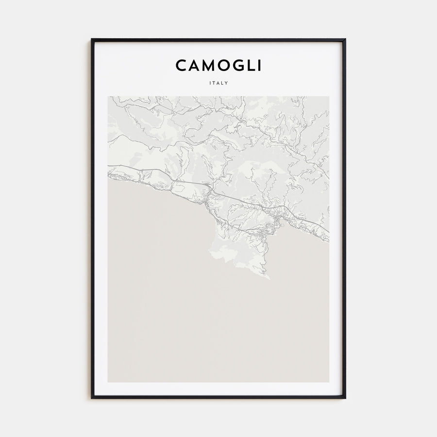 Camogli Map Portrait Poster