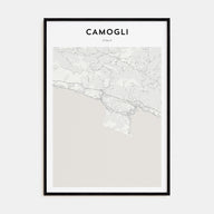 Camogli Map Portrait Poster