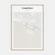 Camogli Map Portrait Poster