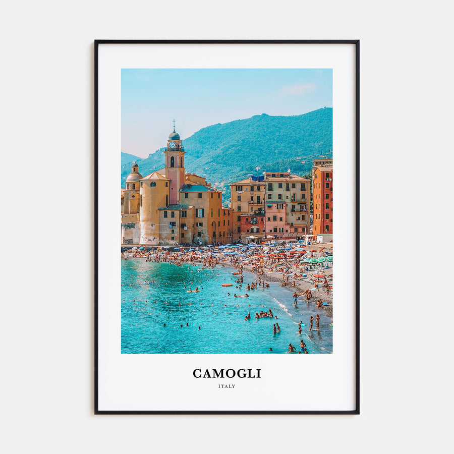 Camogli Portrait Color Poster