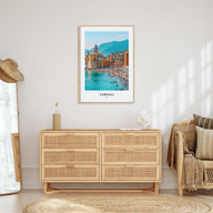 Camogli Portrait Color Poster