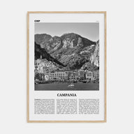 Campania Travel B&W Poster
