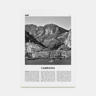 Campania Travel B&W Poster