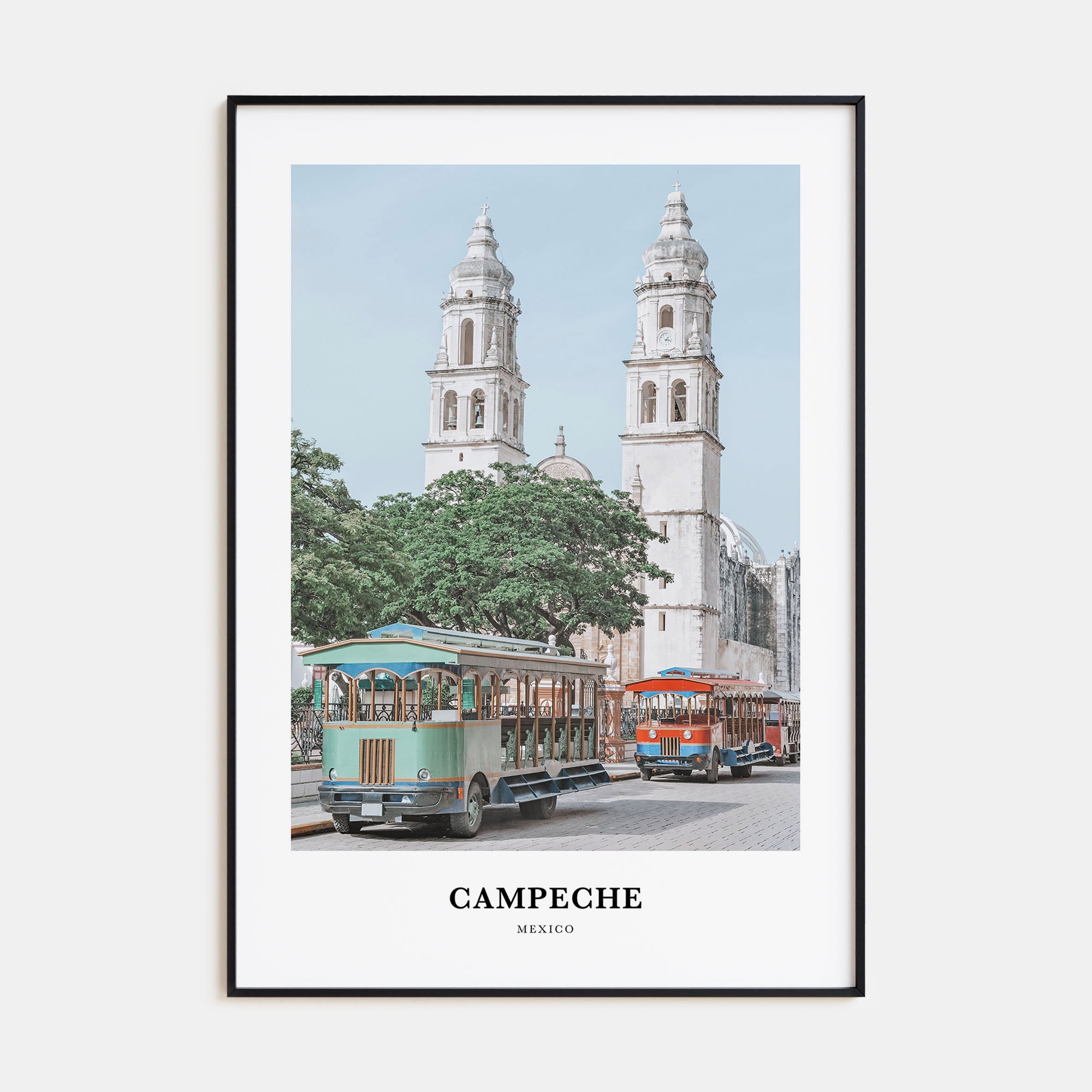 Campeche Portrait Color Poster
