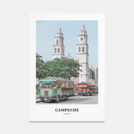 Campeche Portrait Color Poster
