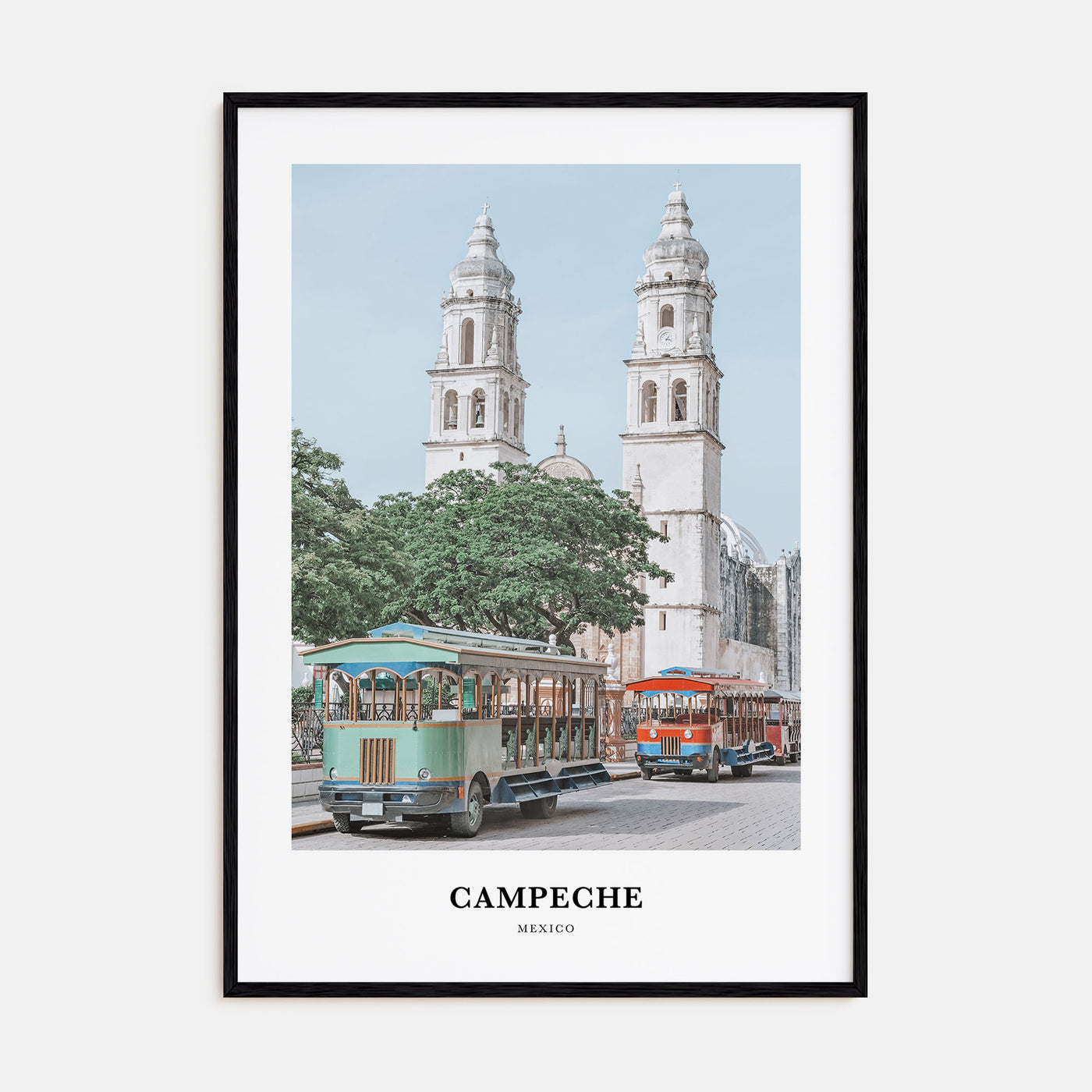 Campeche Portrait Color Poster