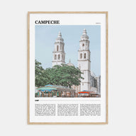 Campeche Travel Color Poster