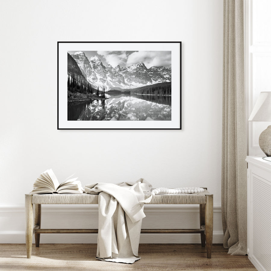 Canada Landscape B&W Poster