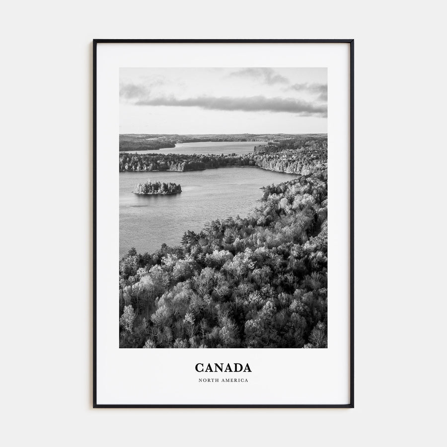 Canada Portrait B&W No 1 Poster