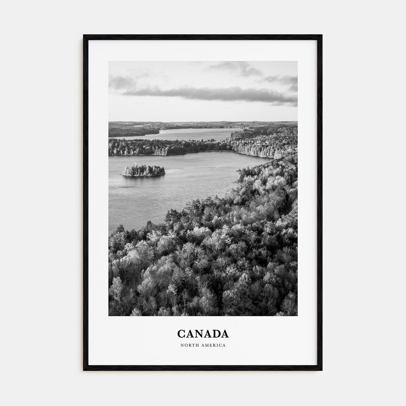Canada Portrait B&W No 1 Poster