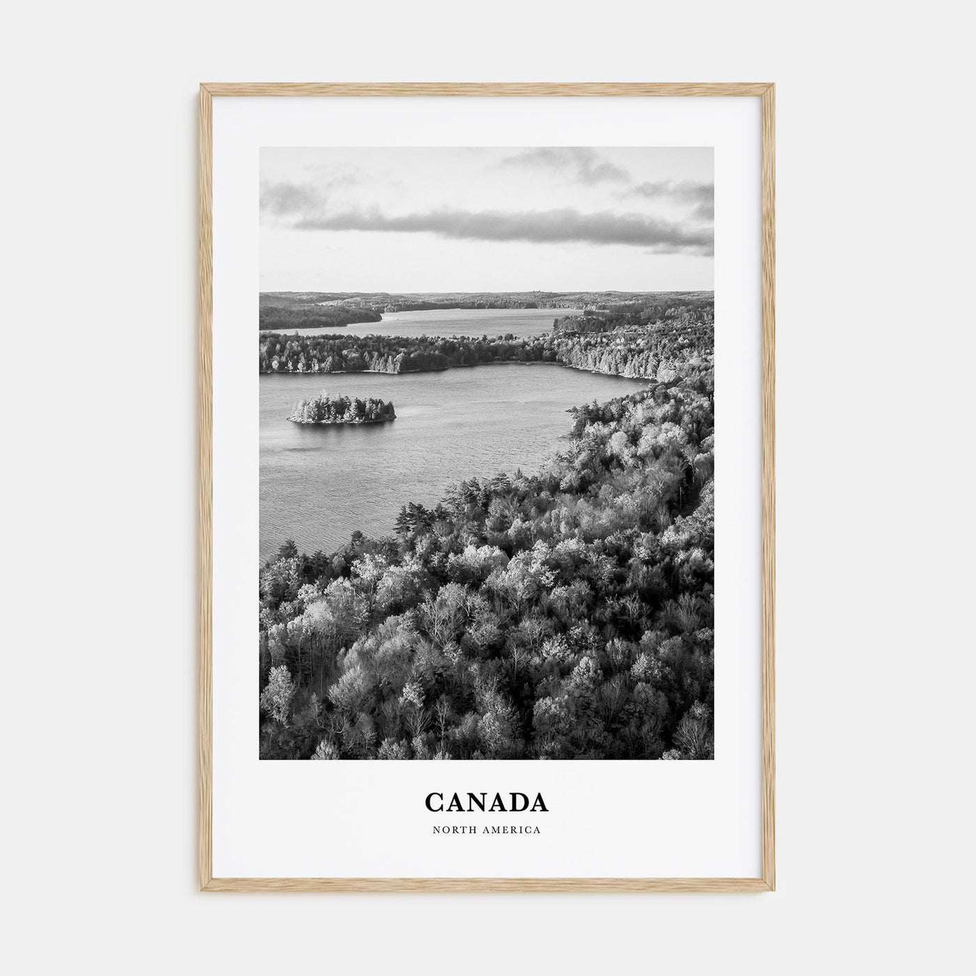 Canada Portrait B&W No 1 Poster