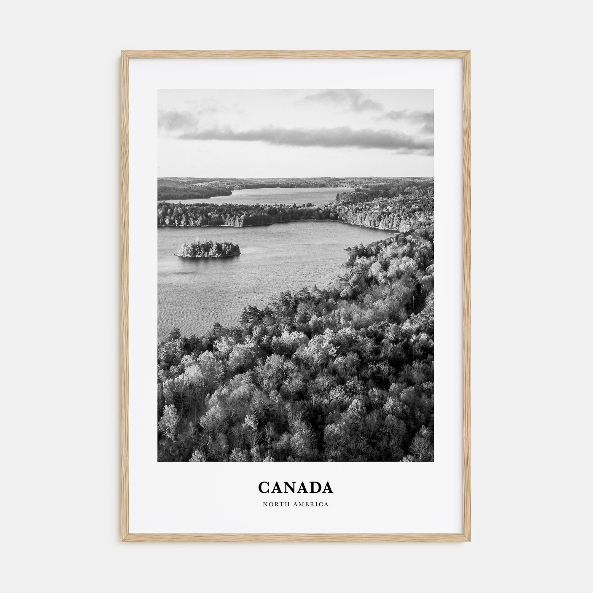 Canada Portrait B&W No 1 Poster